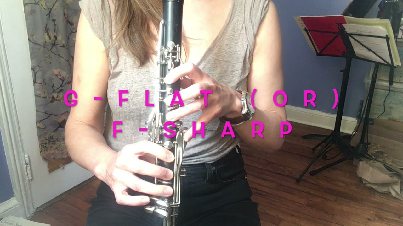 2 Octave Major Scales for Clarinet