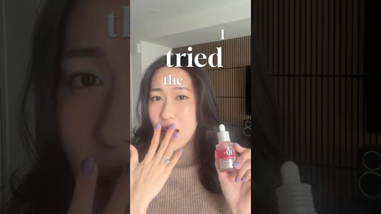 trying the viral ANUA TXA serum so you don't have to ❌✅ #koreanskincare