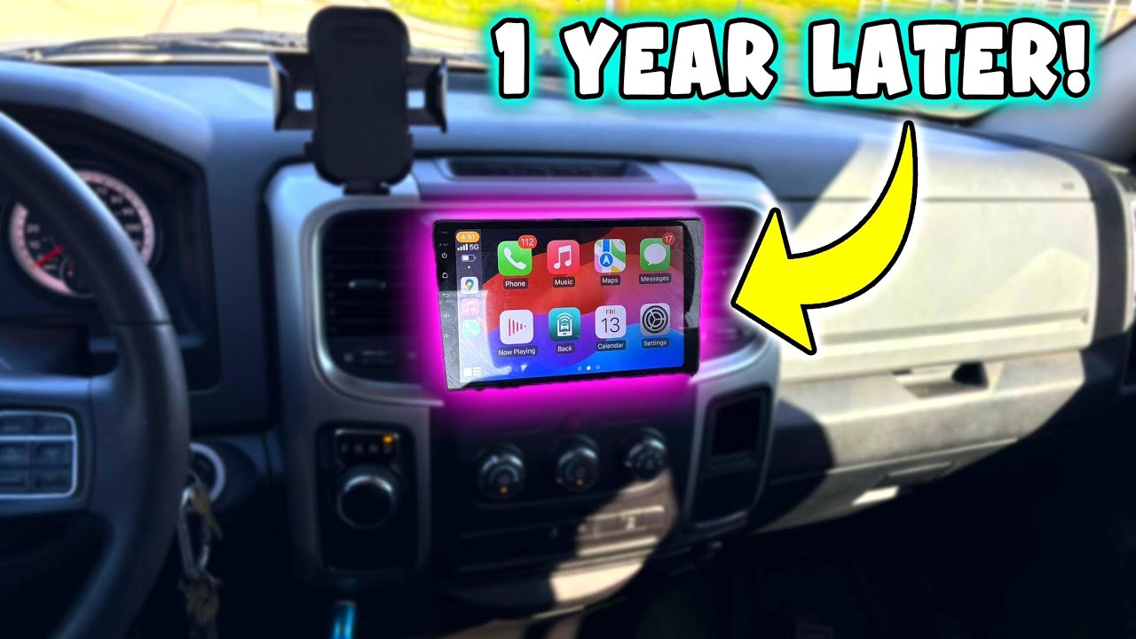 1 year update of Ram Apple CarPlay Android auto Amazon head unit
