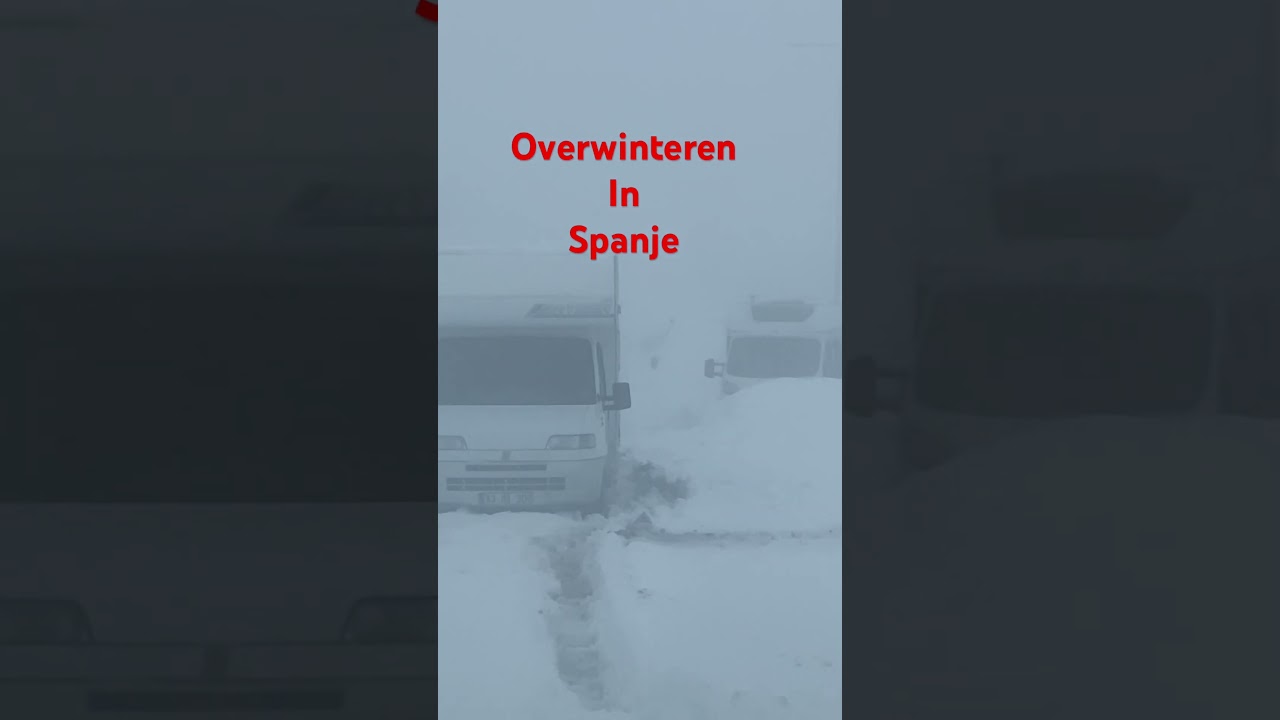 Ingesneeuwd Si&euml;rra Nevada al 3 dagen geen beweging