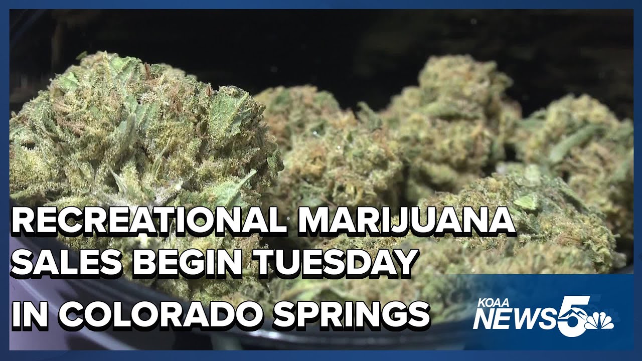 Colorado Springs Begins Sales of Recreational Marijuana