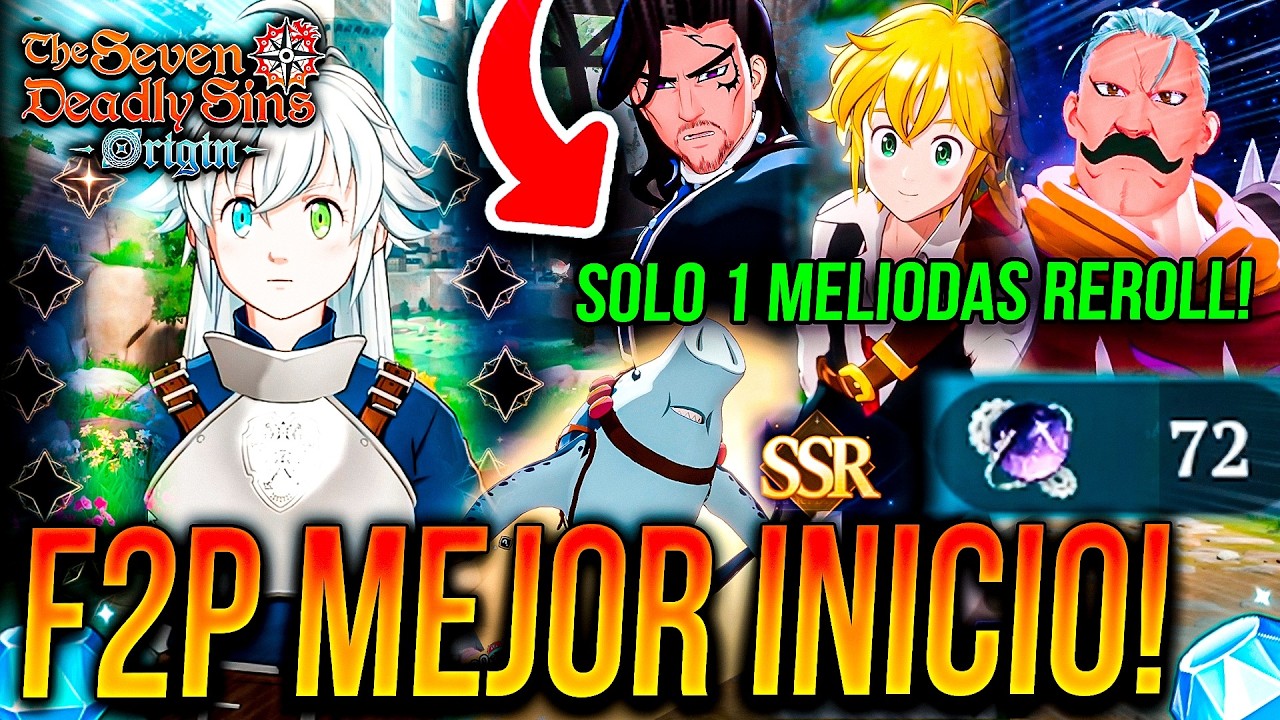 EMPEZAMOS LA CUENTA F2P!!! 📈 INICIO PERFECTO, TRUCOS, 80 SUMMONS y M&Aacute;S! 🙂| Seven Deadly Sins: Origin