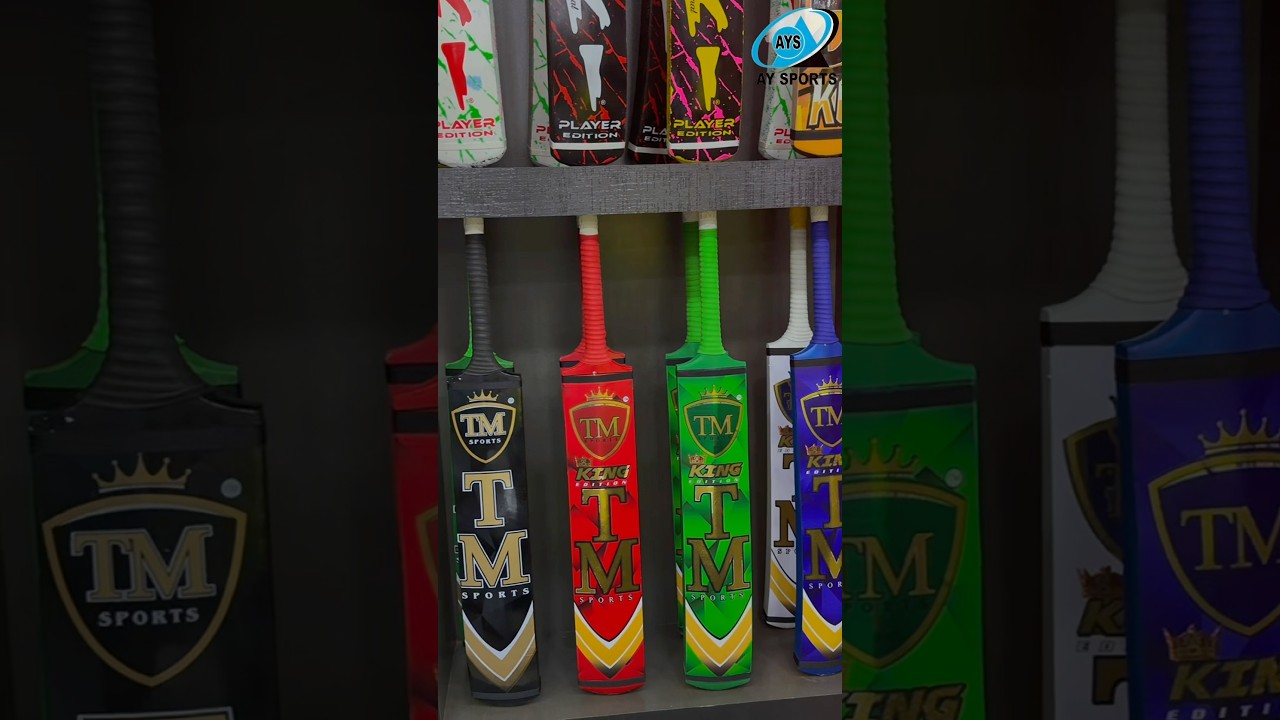 TM Brand TapeBall Bats 🏏 #cricketfever #cricketaddict #tapeballcricket #taimoor_mirza #ytshorts