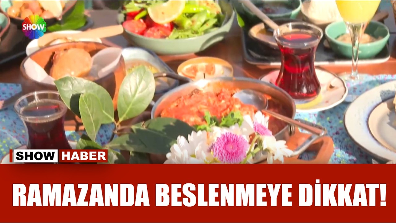 Sahur ve iftarda ne yiyip içmeli?