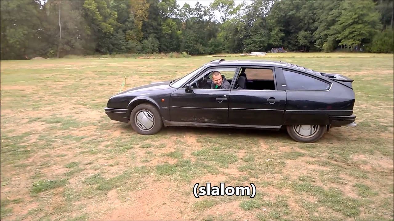 Citroen 2CV,CX,BX,XM in action