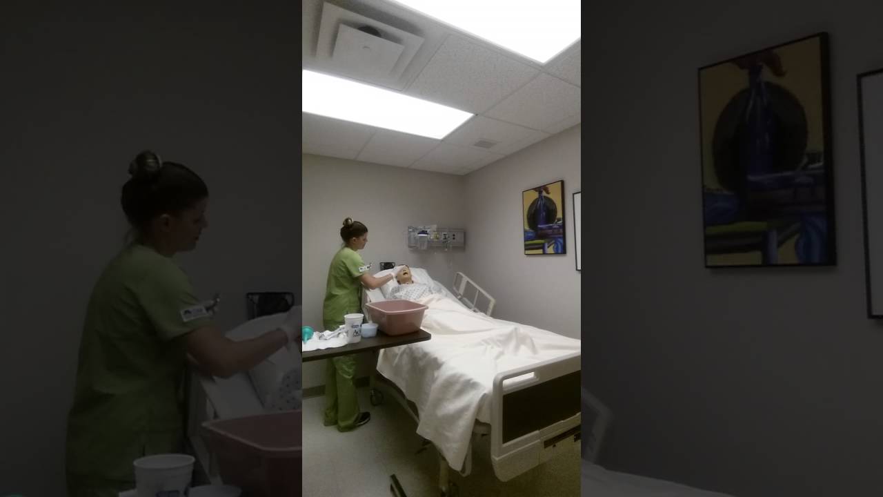 Video 4 oral care conscious and unconscious patient /denture care