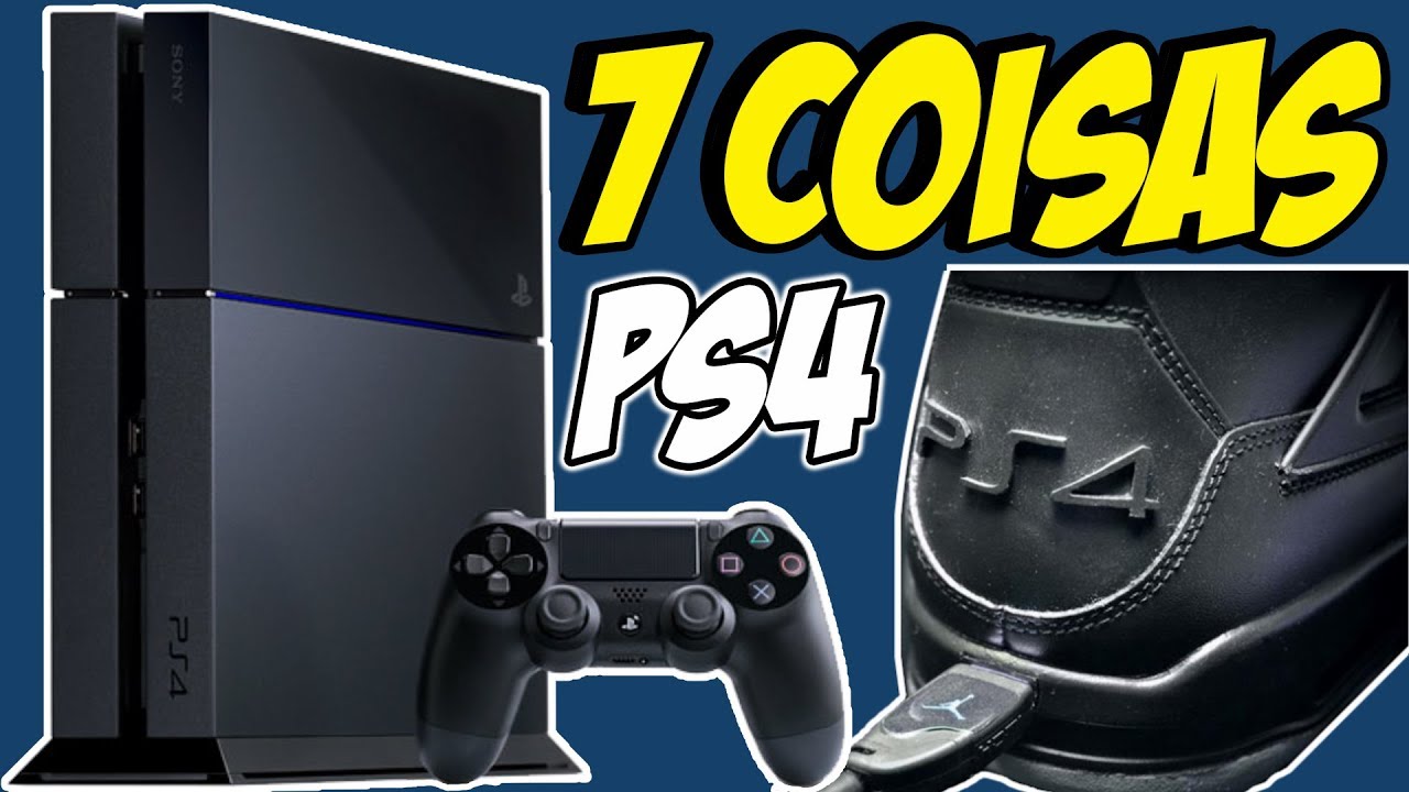 7 COISAS SOBRE O PS4 CURIOSIDADES DE CONSOLES