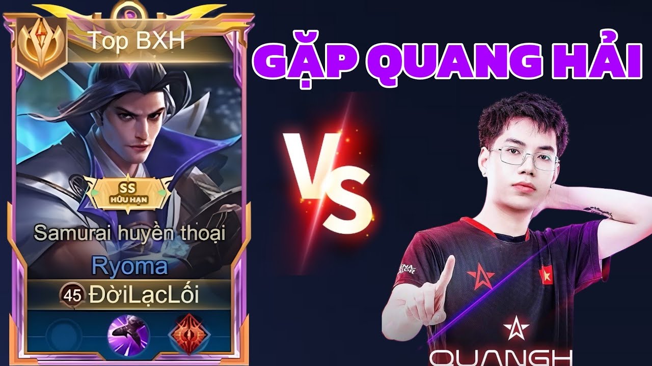 Trận Cuối Lên 80 Sao Của Onekiuu Đối Đầu Với Quang Hải