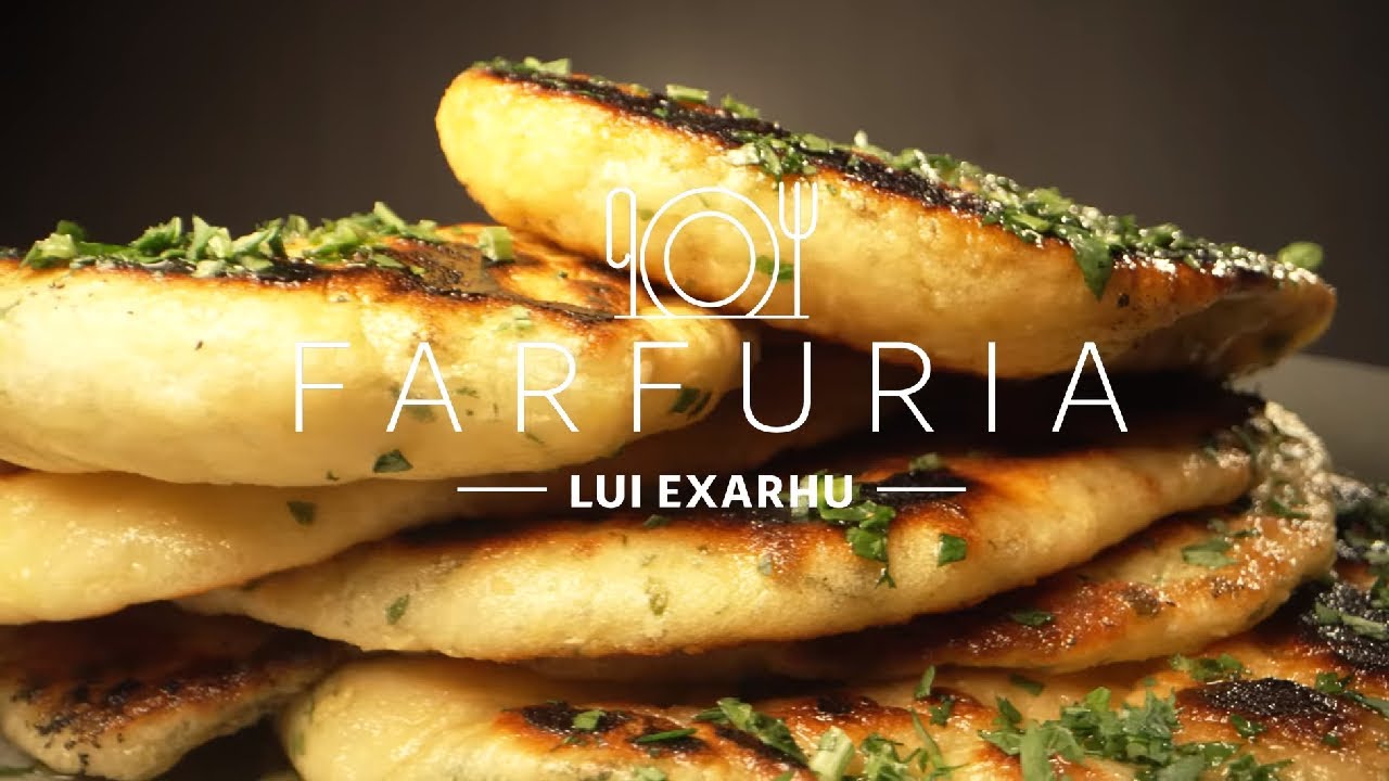 Rețetă de turte de cartofi cu verdeață și sos de branză | Răzvan Exarhu