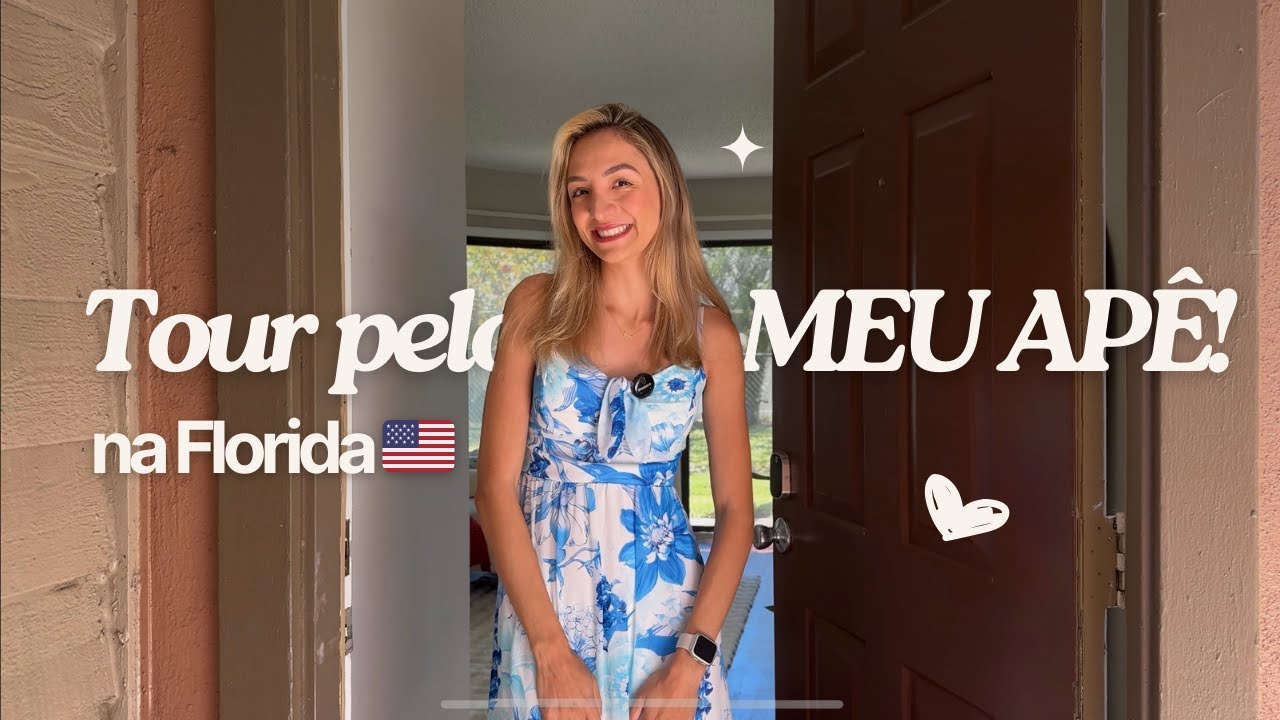 Esse é o meu lar nos EUA ❤️ Vem ver meu APÊ e saber quanto pago!