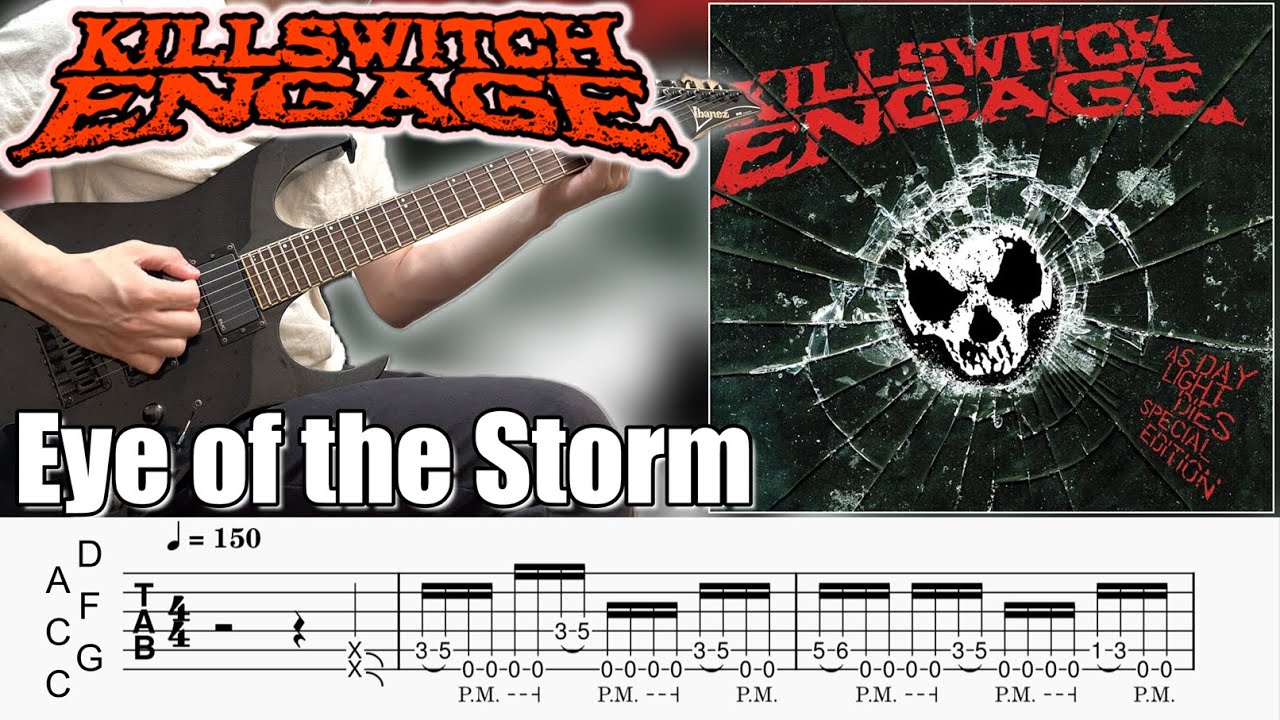 Eye of the Storm / Killswitch engage (Screen TABs | Guitar lesson)