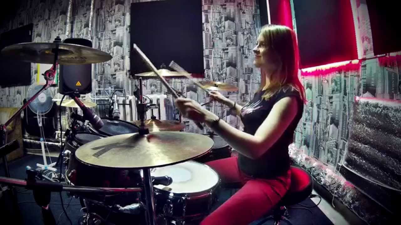Таня Янова - The Unforgiven part 2 (Metallica drum cover)