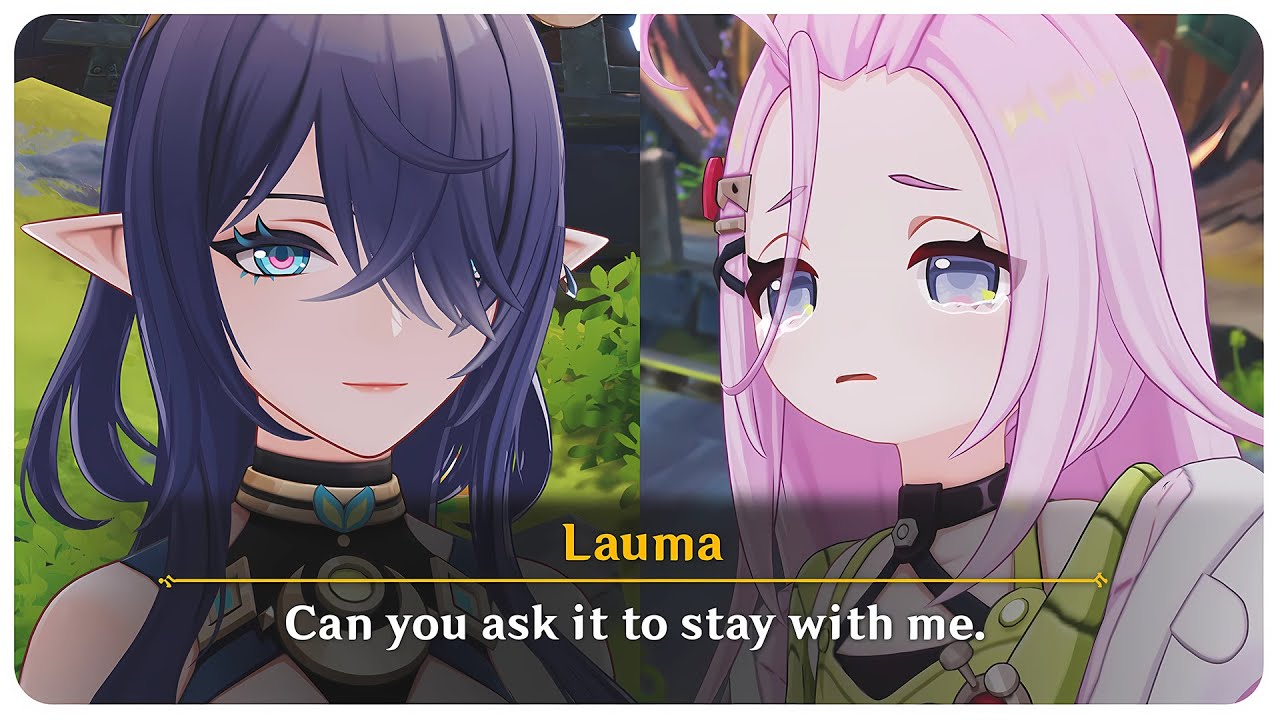 Lauma Helps Aino's Pet Deer (Cutscene) Anecdote | Genshin Impact 6.0 Luna I
