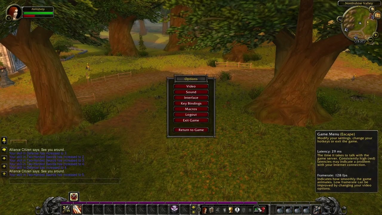 WOTLK Interface settings/Movement keybinds