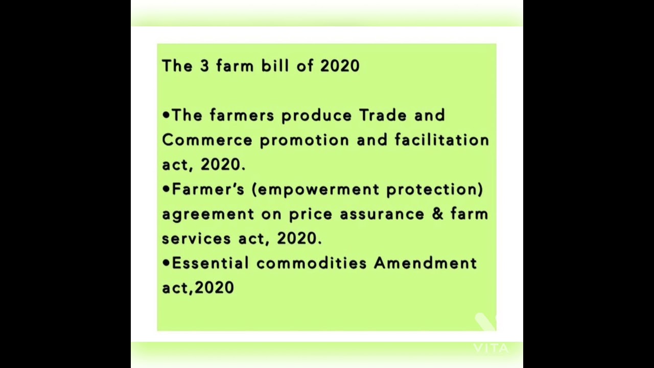 Farm bills | farmer&rsquo;s protest