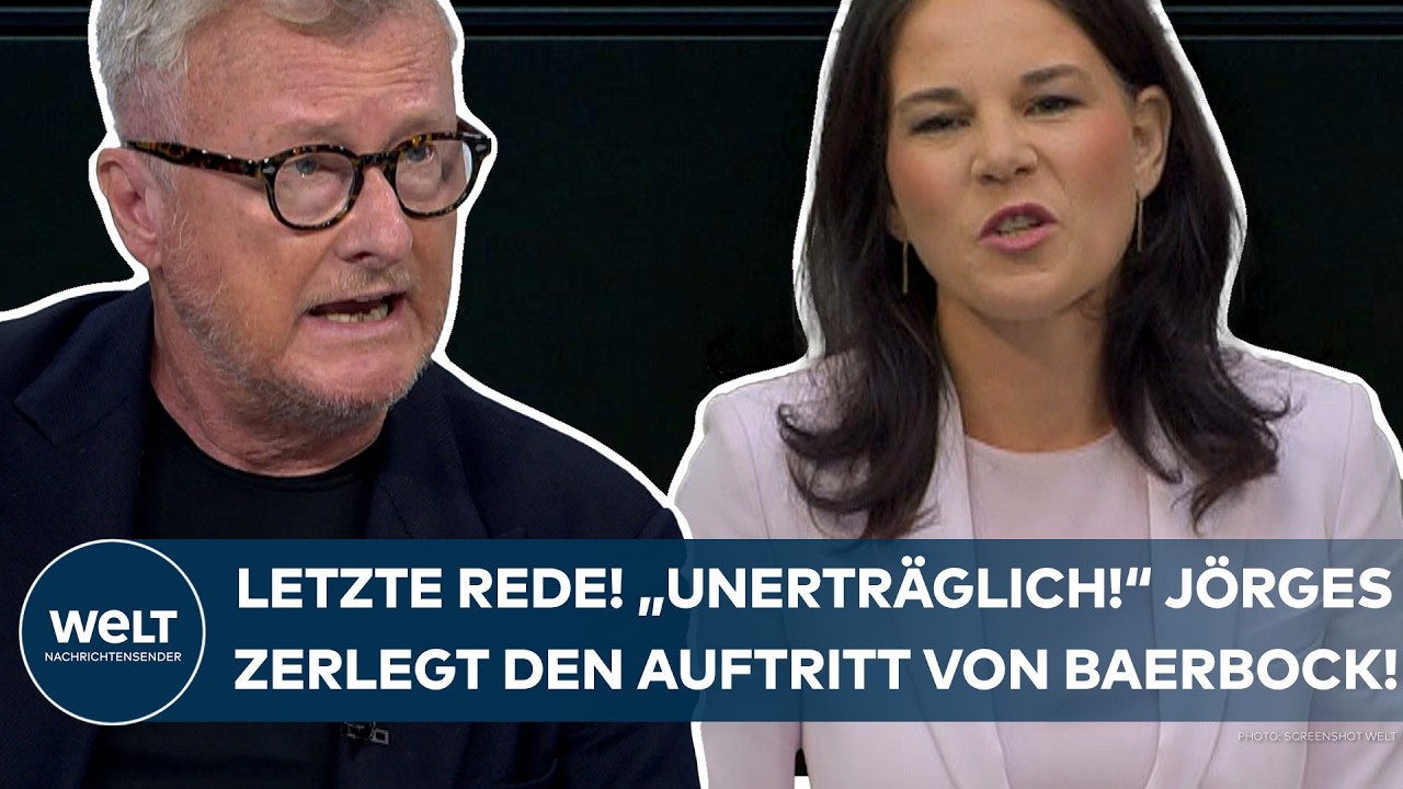 BERLIN: Letzte Rede von Annalena Baerbock! 