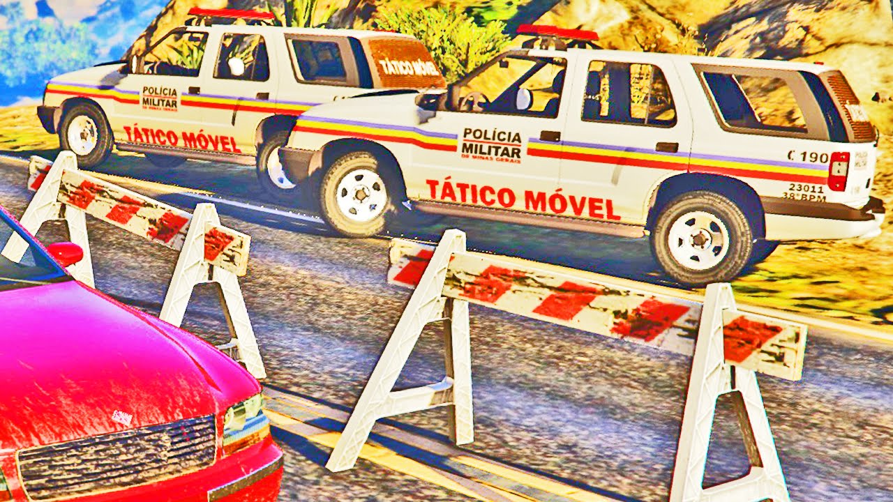 GTA V Policia - Blitz Policial