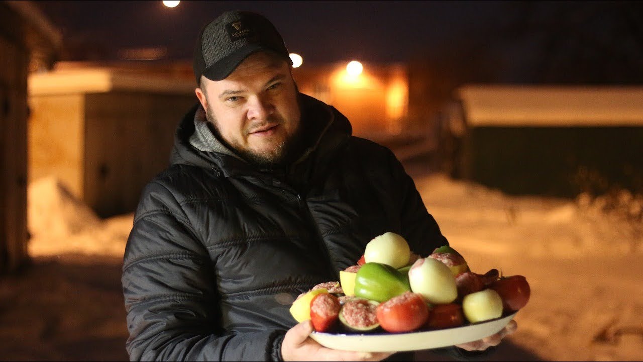 ДОЛМА-АССОРТИ. ФАРШИРОВАННЫЕ ОВОЩИ В КАЗАНЕ НА КОСТРЕ 🔥🔥🔥