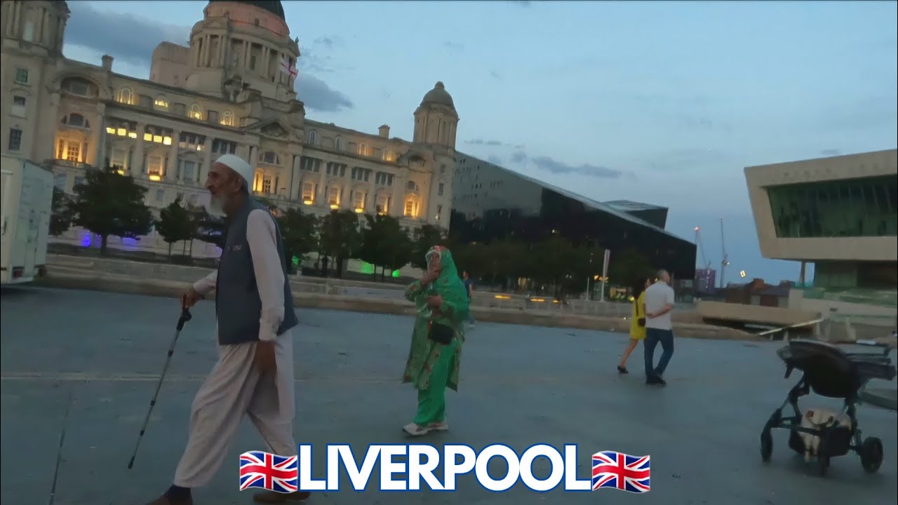 Albert Dock LIVERPOOL Sunset Walkthrough 🇬🇧
