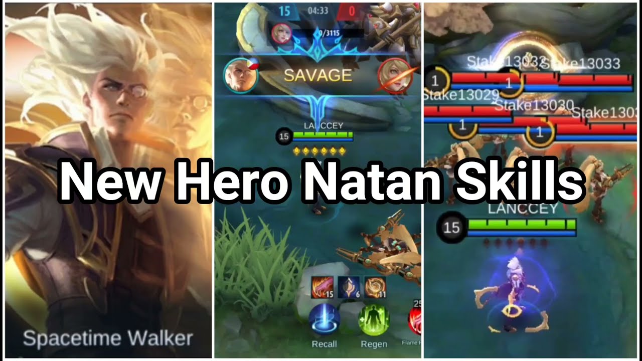 MLBB New Hero Natan Skills or Moveset