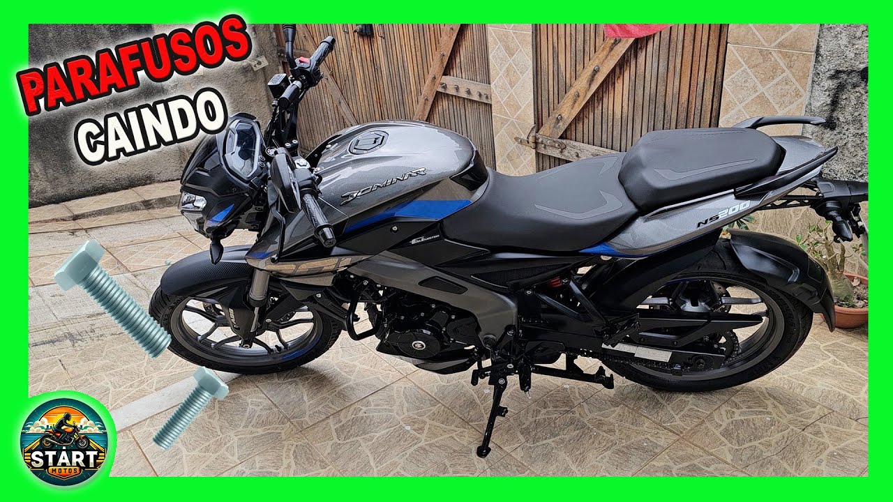 Bajaj  NS 200 Aflouxando Parafusos?