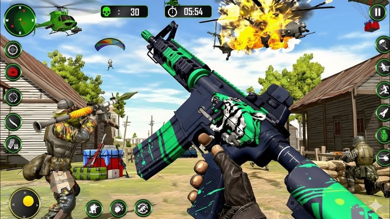 FPS Robot Shooter Strike Anti-Terrorist Shooting Android GamePlay