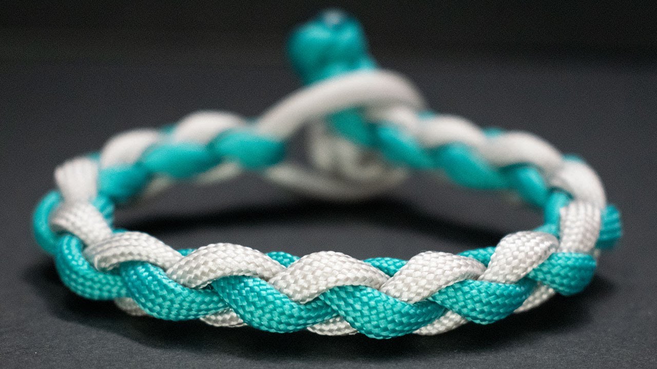 Cómo hacer una pulsera paracord fácil en 5 minutos o menos #QuedateEnCasa