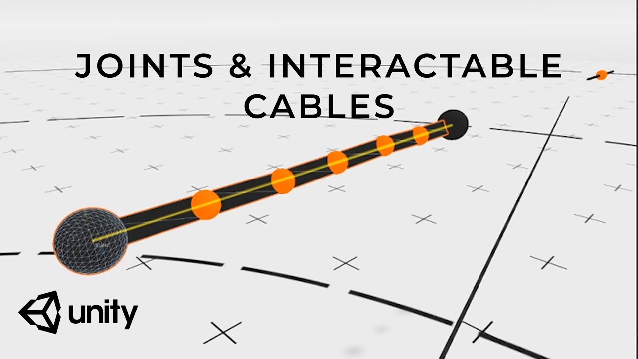 Unity Tutorial Working with Joints & Springs to Create Physical Cables