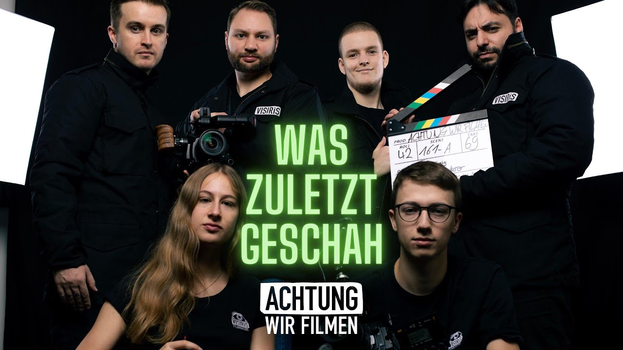 Was zuletzt geschah... Blick hinter die Kulissen der Werbefilmproduktion Visiris #achtungwirfilmen