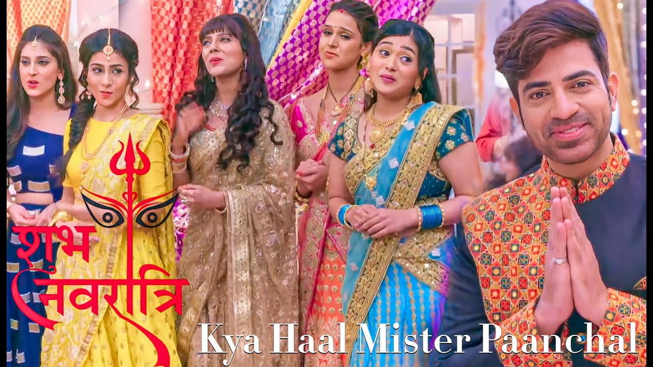 Navratri in Paanchal family ✨ | Kya haal mr panchal dance #youtubeshorts #kyahaalmrpaanchal