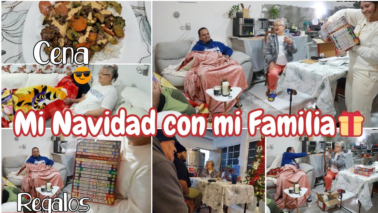 ✅️A SI PASE LA NOCHE BUENA(NAVIDAD)🎁 CON MI FAMILIA👫 LIMPIEZA🧽🧹