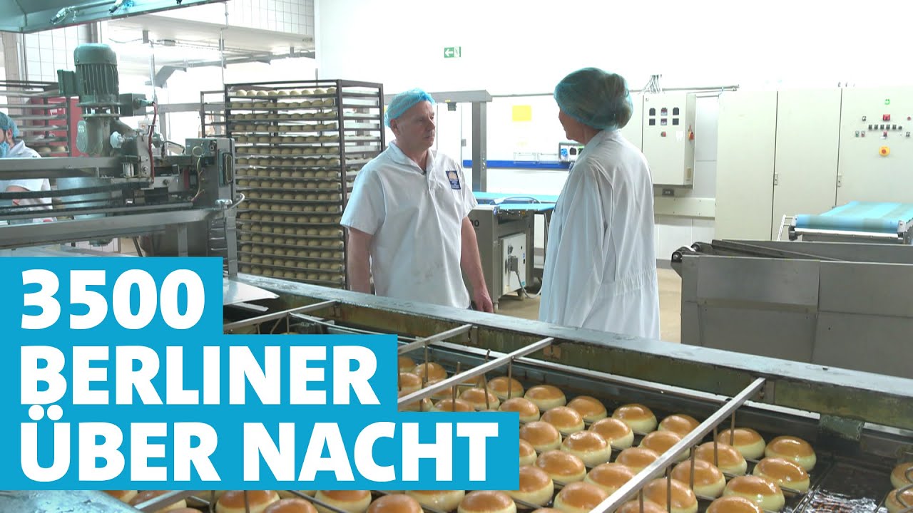 So läuft die Nachtschicht in einer Großbäckerei