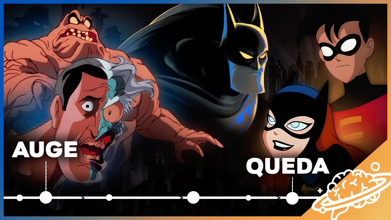 o AUGE e a QUEDA da SÉRIE ANIMADA DO BATMAN (1992 - 1999) - DOCUMENTÁRIO COMPLETO