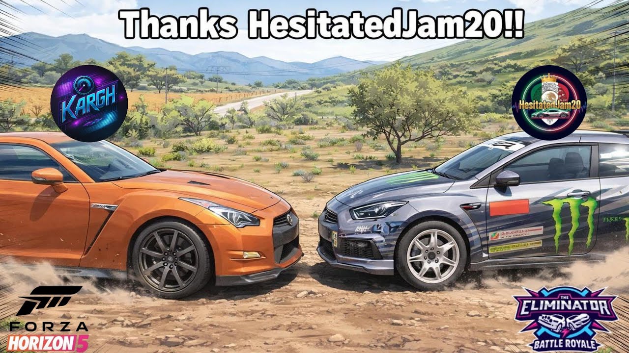 He waited for me to win! 🏆 | The legendary gesture of @HesitatedJam20 FH5 ELIMINATOR