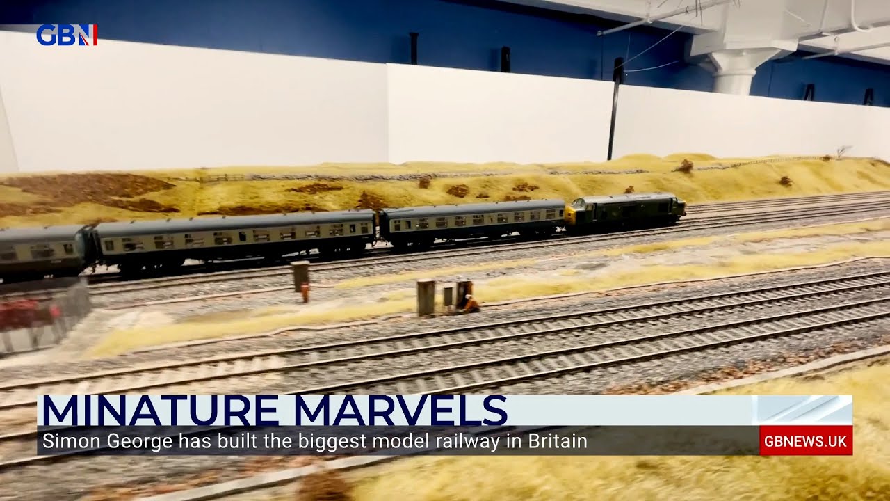 British man believes he has built the biggest model railway in the country
