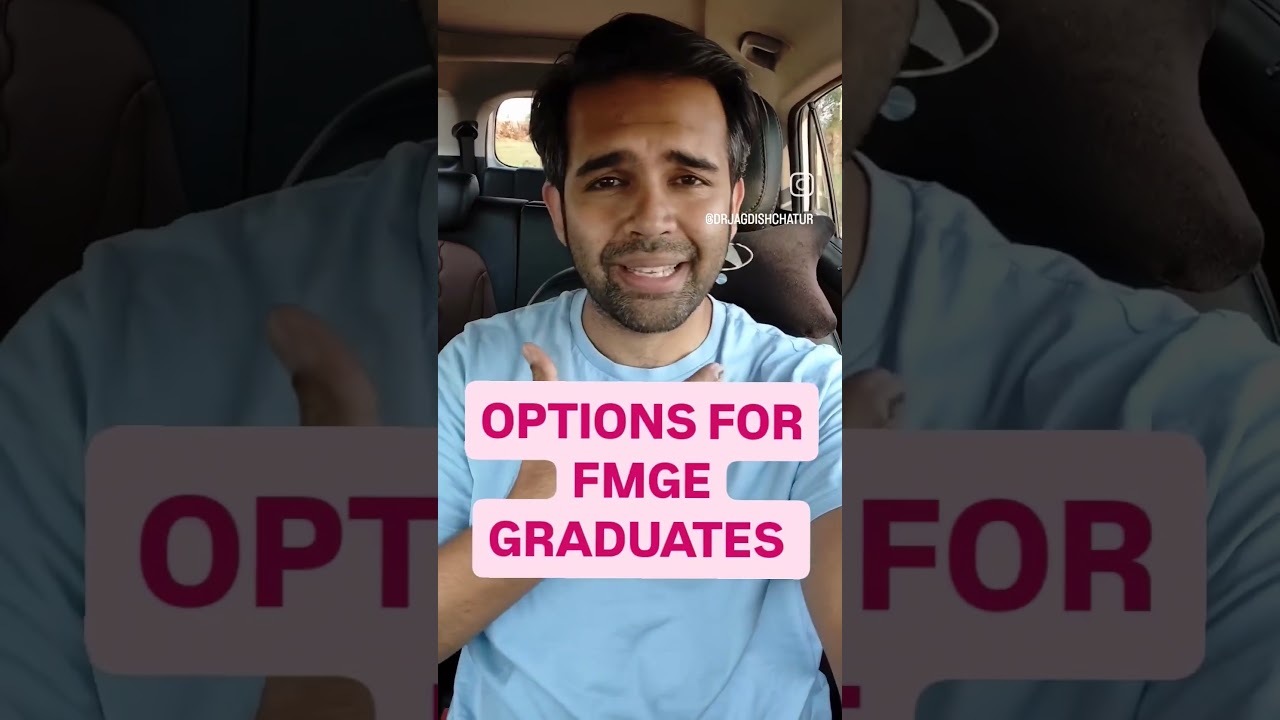 Options for FMGE Graduates #fmge #medical #mbbs #doctors #career