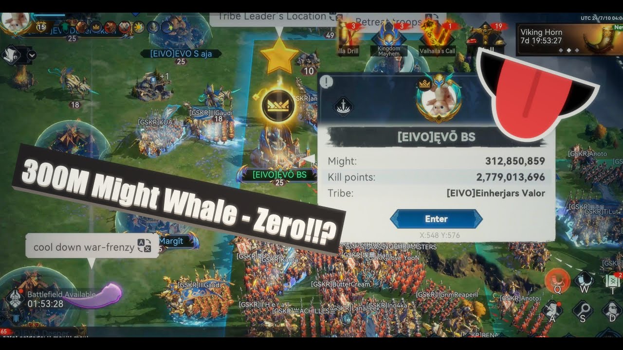 Viking Rise S86 - 300M Might Whale getting ZERO!?