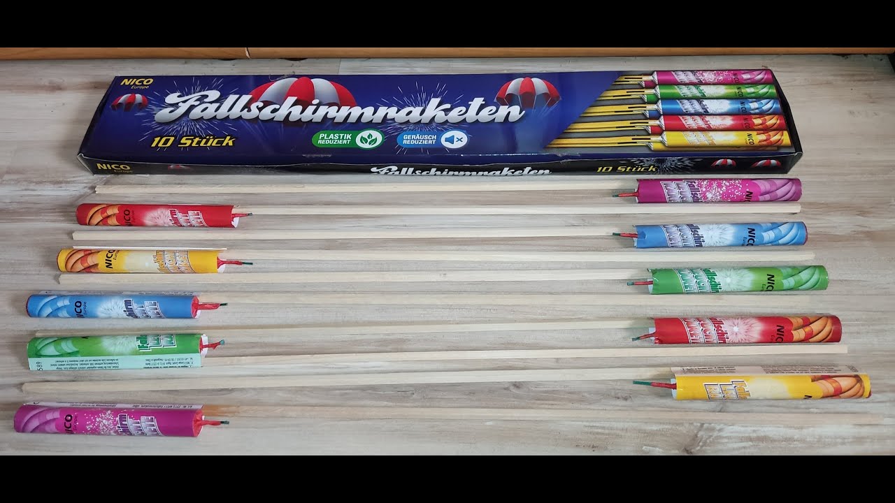 Nico Fallschirmraketen - schöne Neuauflage eines Klassikers