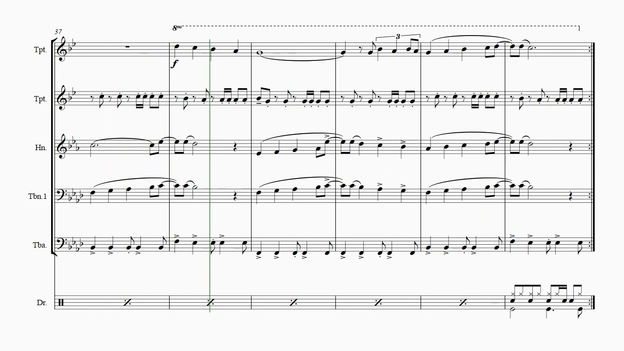 I Was Made For Lovin' You - Kiss - Brass Quintet