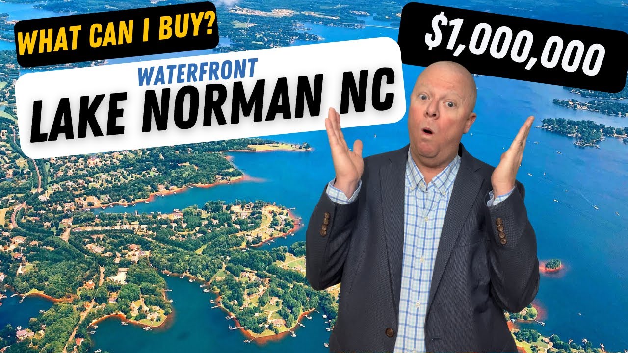 Lake Norman NC [2023] What will $1Million Buy YOU RIGHT NOW?!?! Full VLOG TOUR by BOAT and LISTINGS!
