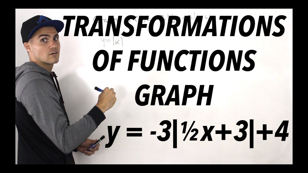 MHF4U (Unit 1, Test 1, Application Section, Question 2) - Transforming Absolute Value Function