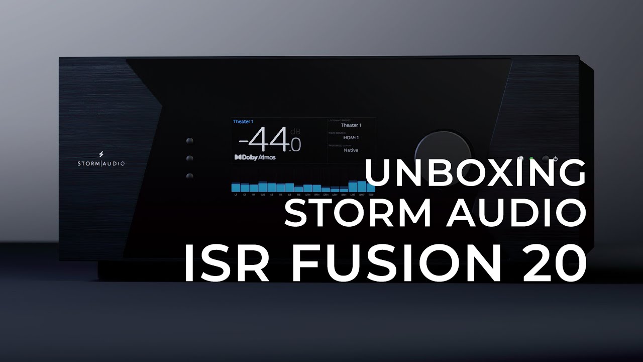 Unboxing of the Storm Audio ISR Fusion 20