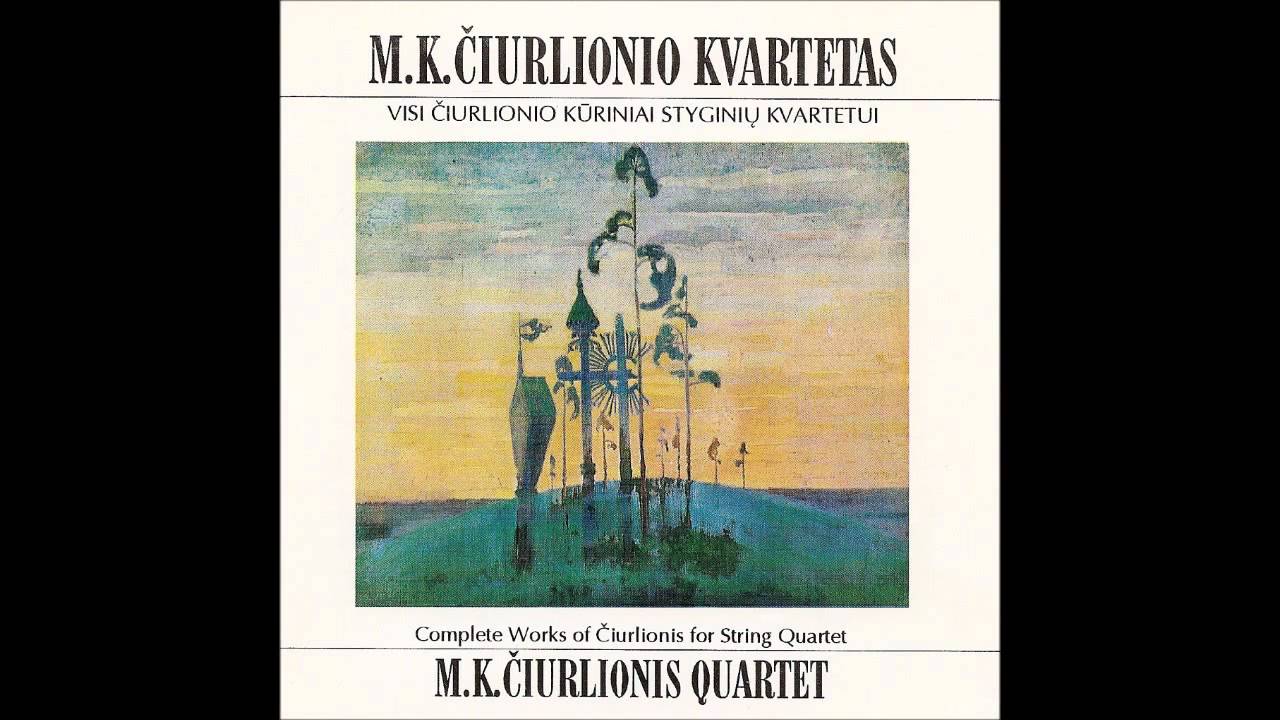 M. K. Čiurlionis - String Quartet in C minor - Andante
