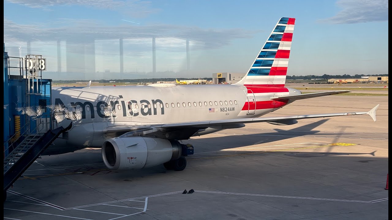 American Airlines Flight Detroit (KDTW) - Philadelphia (KPHL) Airbus A319 [N824AW]