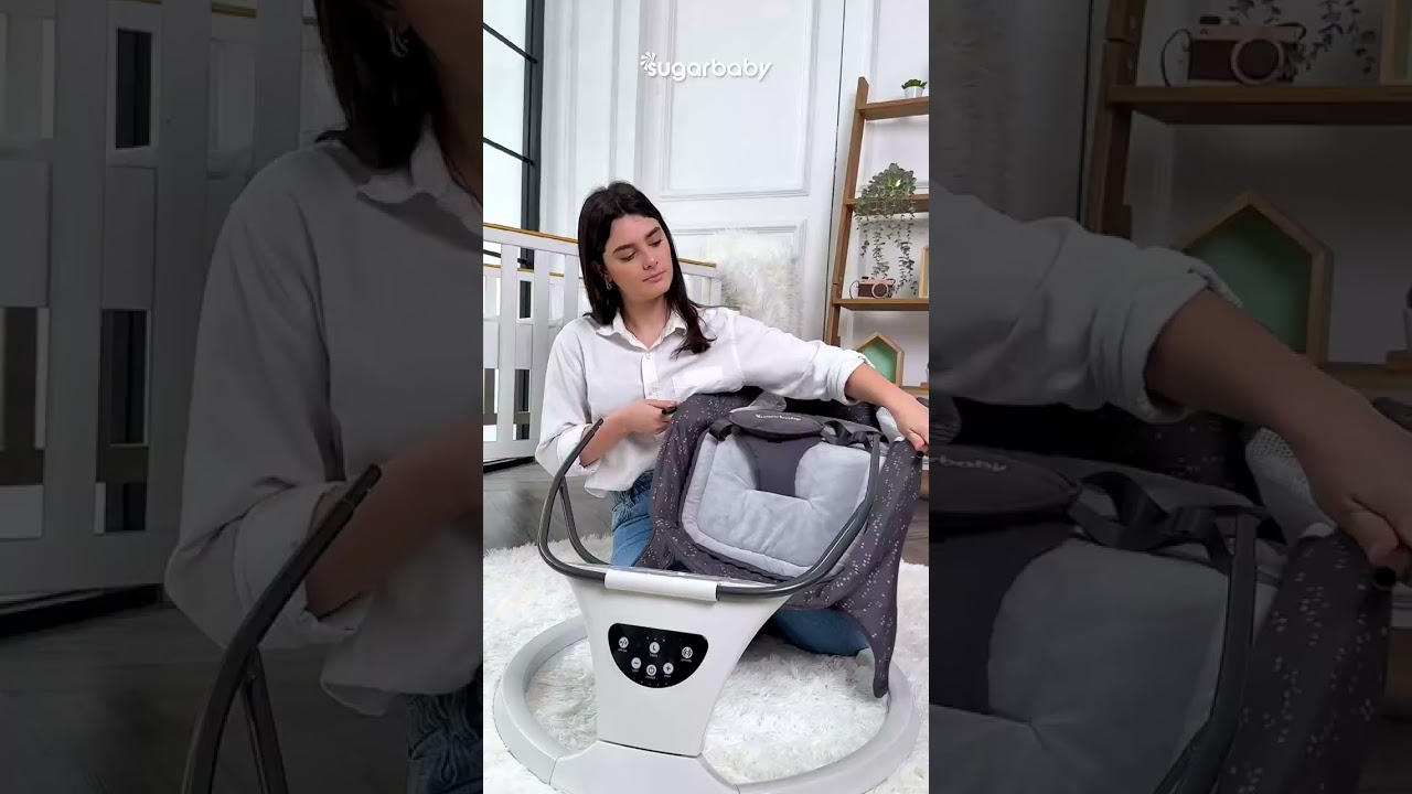 Tutorial Cara Pasang Sugarbaby Mom's Hug Automatic Swing Bed