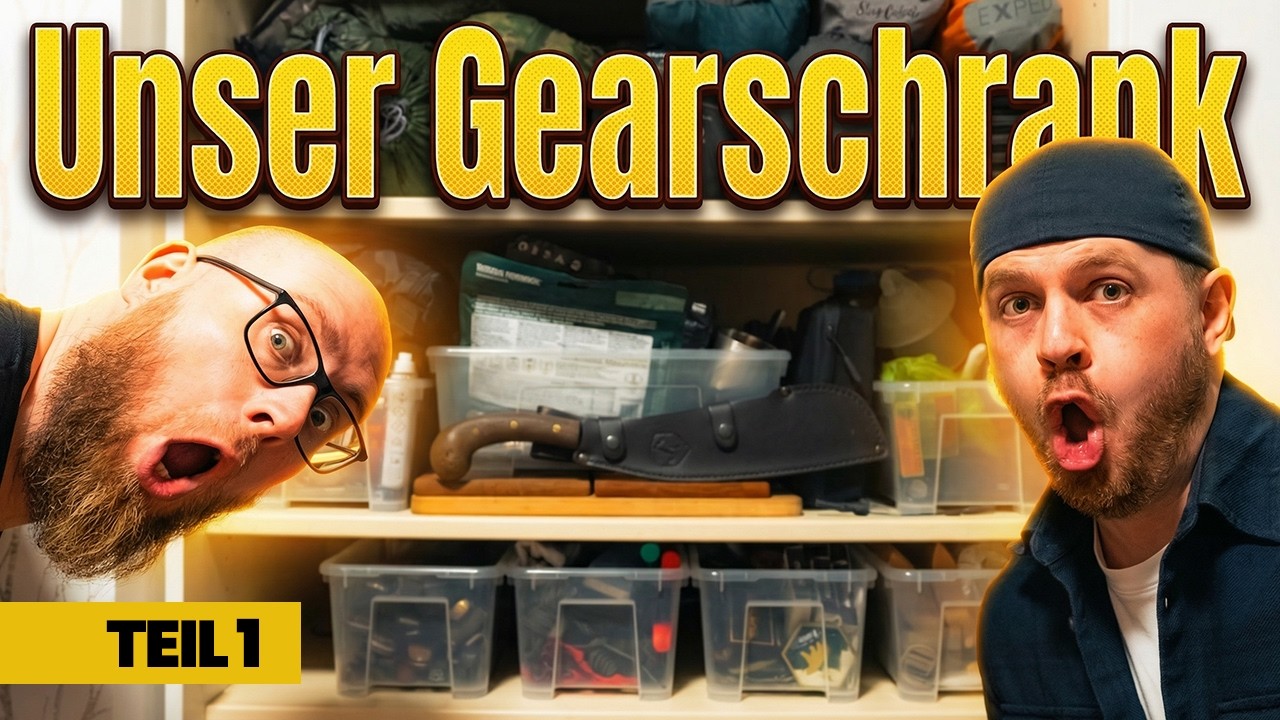 Wie Lagern wir unser Equipment? | Gerrit Ausrüstungsschrank | NATURENSÖHNE