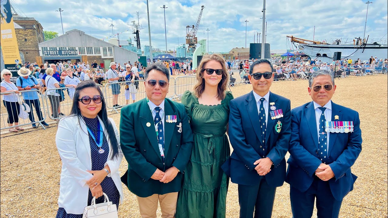 Fantastic Armed Forces day at Historic Dockyard Chatham Medway 28th June 2025 #gurkhamedia
