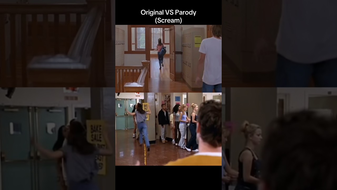 I don't see a difference 😭😅 #scream #ghostface #scarymovie #cindycampbell #funny #funnyshorts
