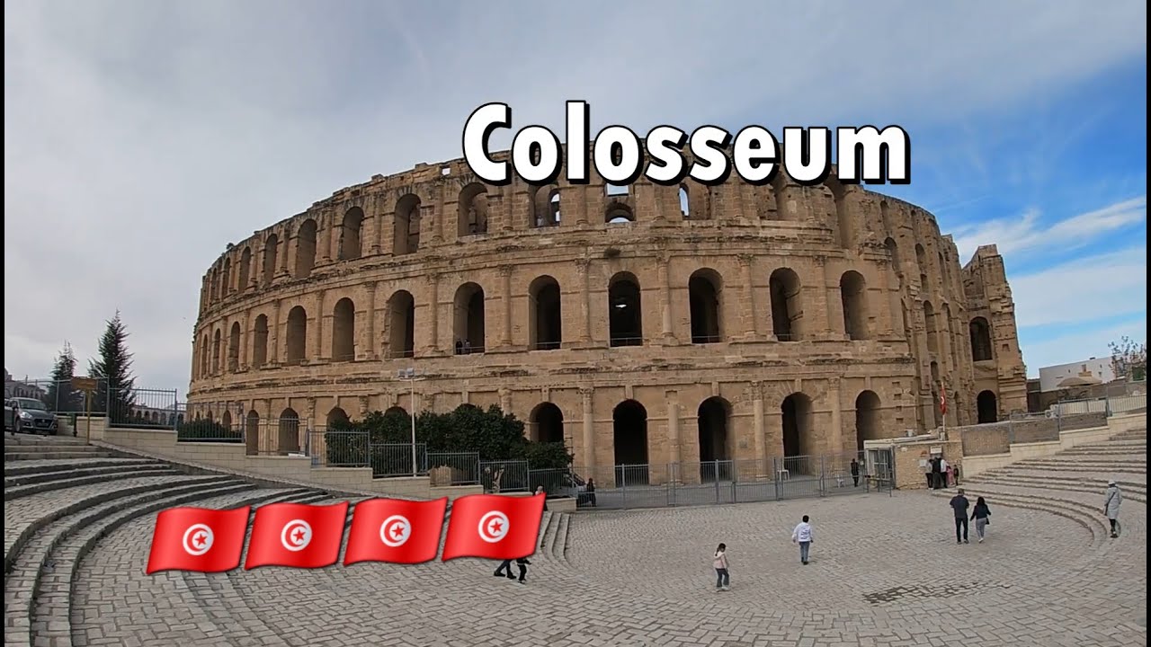 El Jem  الجم Colosseum & Sousse سوسة  [Medina] I Tunisia 4k Private 🇹🇳
