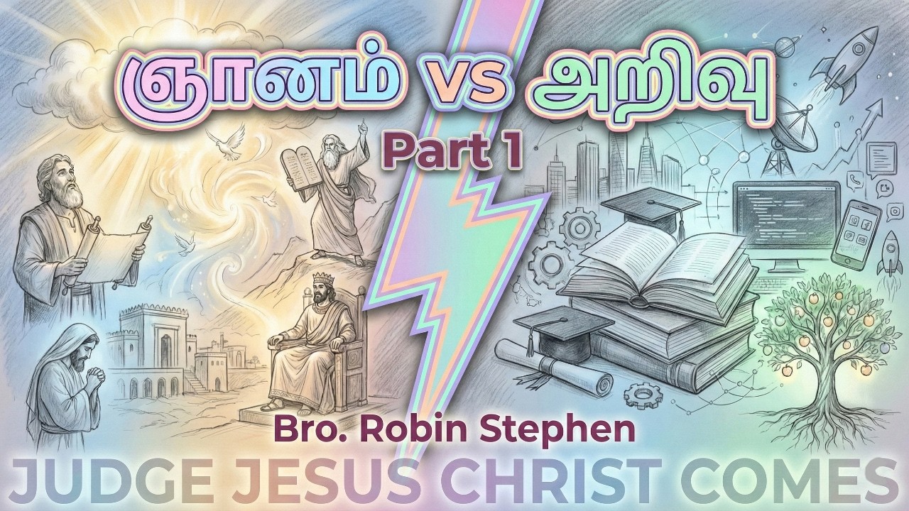 ஞானம் vs அறிவு - Part 1 | 20260208 | Bro. Robin Stephen